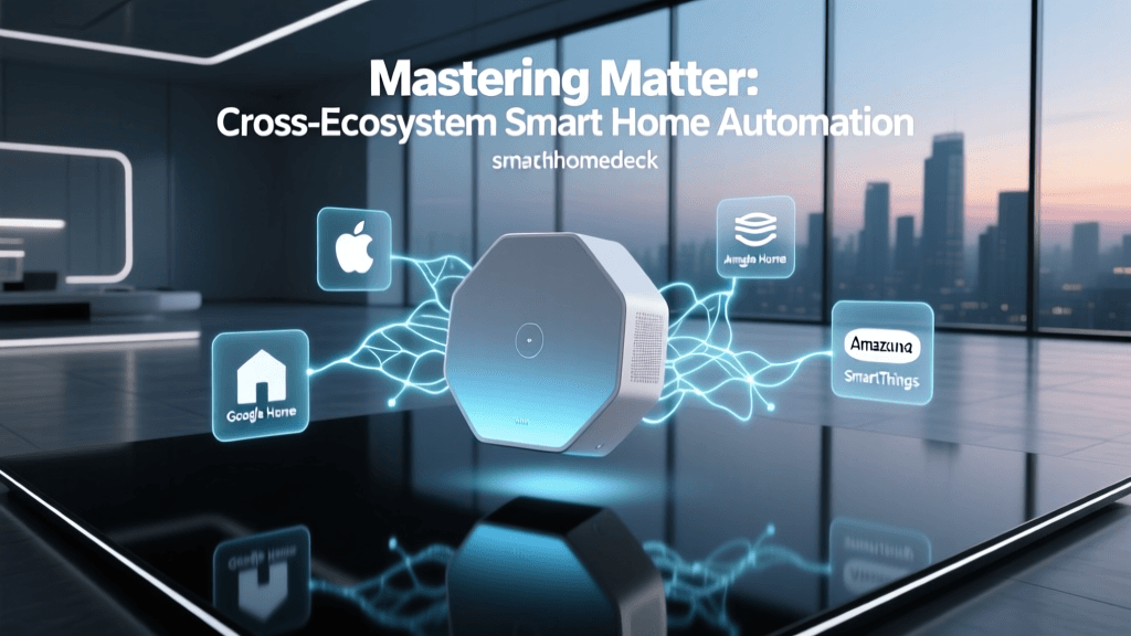 Mastering Matter: Cross-Ecosystem Smart Home Automation