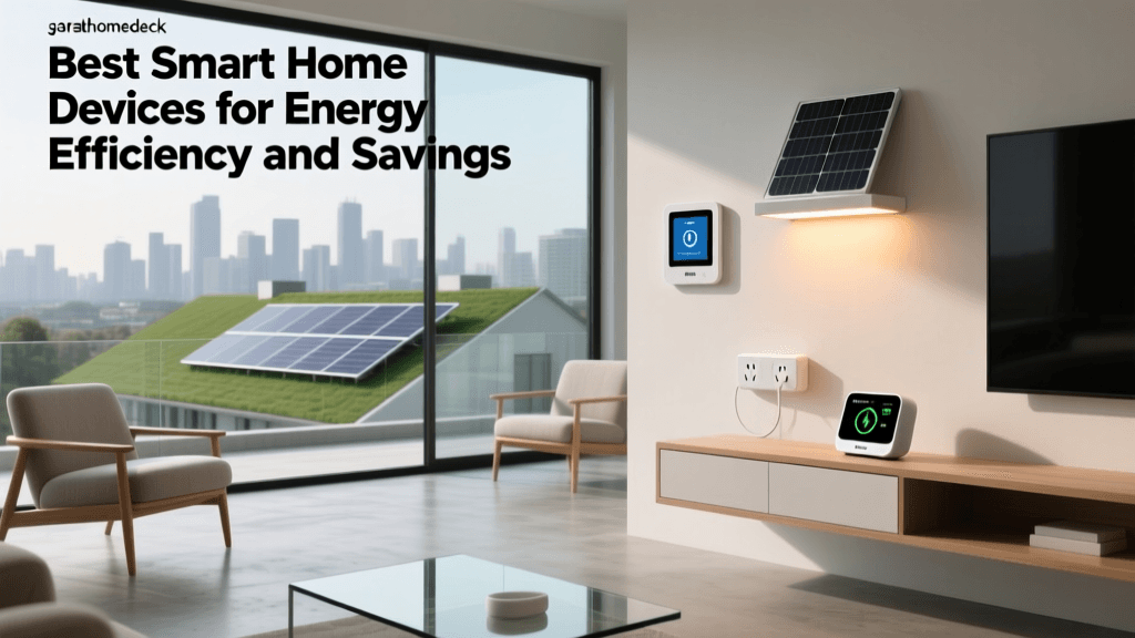 Best Smart Home Devices for Energy Efficiency and Savings