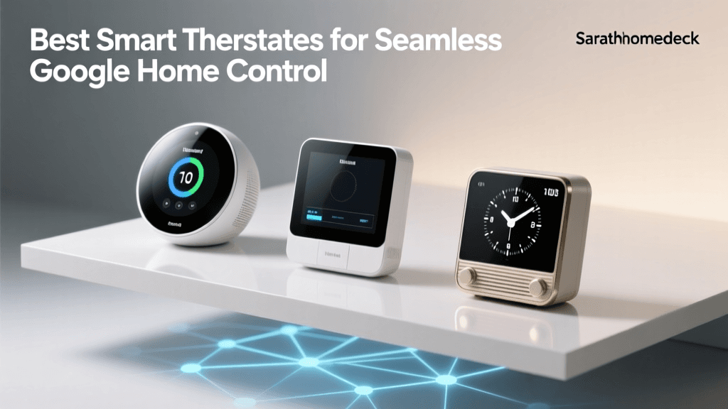 Best Smart Thermostats for Seamless Google Home Control