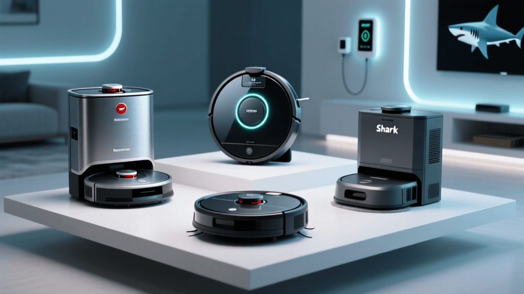 Roborock vs Roomba vs Shark: Flagship Robot Vacuum Showdown