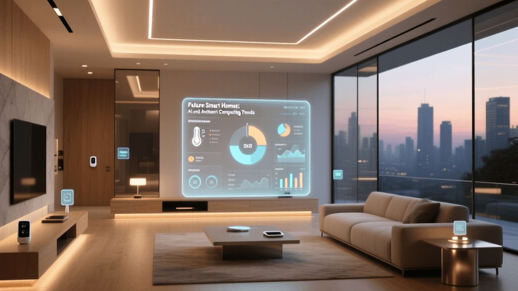 Future Smart Homes: AI and Ambient Computing Trends