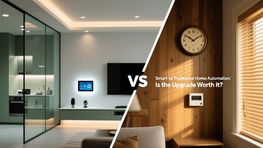 Smart vs Traditional Home Automation: Is the Upgrade Worth It?