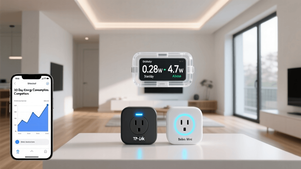 TP-Link Kasa Smart Plug Mini vs. Wemo Mini: Real-World Power Draw & Energy Savings Tested