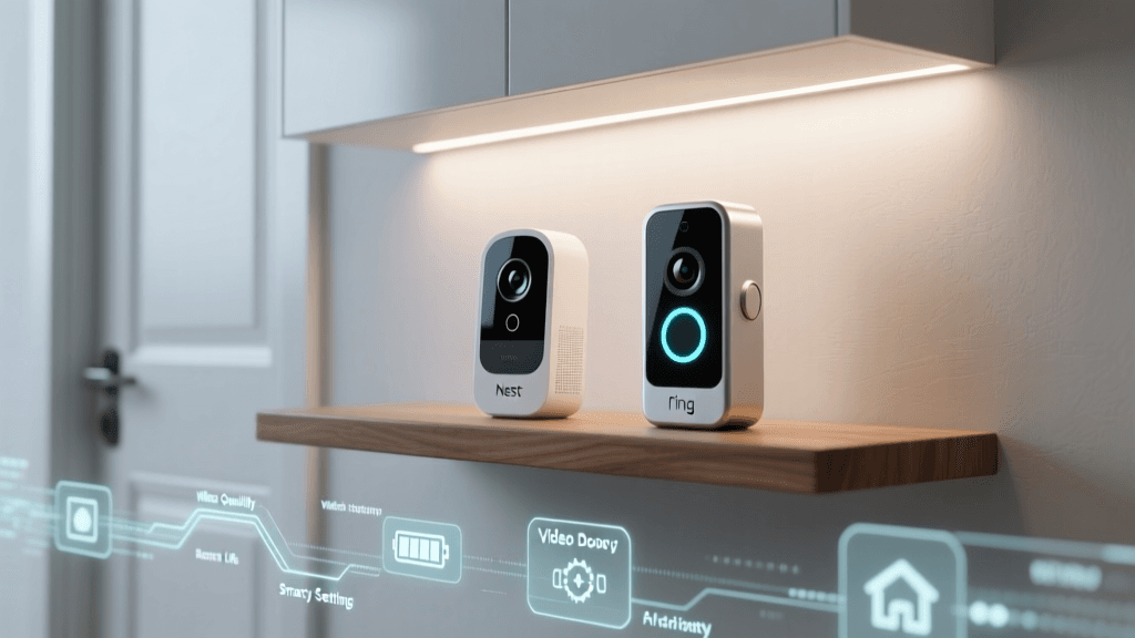 Nest Doorbell (Battery) vs Ring Video Doorbell 4: Real-World Head-to-Head Review
