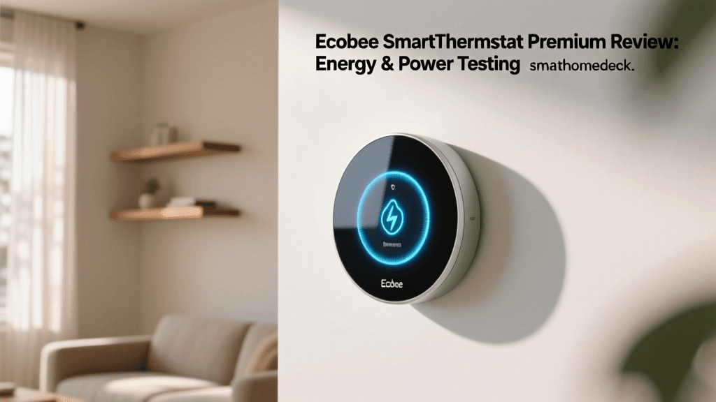 Ecobee SmartThermostat Premium Review: Energy & Power Testing