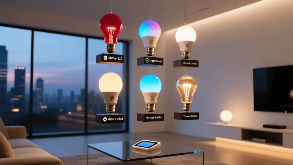 Best New Smart Light Bulbs of 2026: Upgraded Color Accuracy, Matter 1.4 Support & Thread Integration