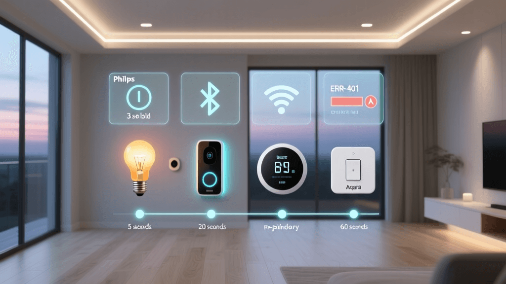 Smart Home Device Pairing Reset & Reconnection Troubleshooting Guide