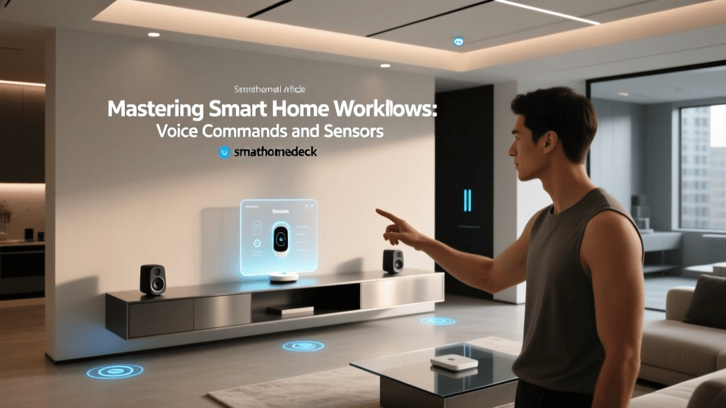Mastering Smart Home Workflows: Voice Commands and Sensors