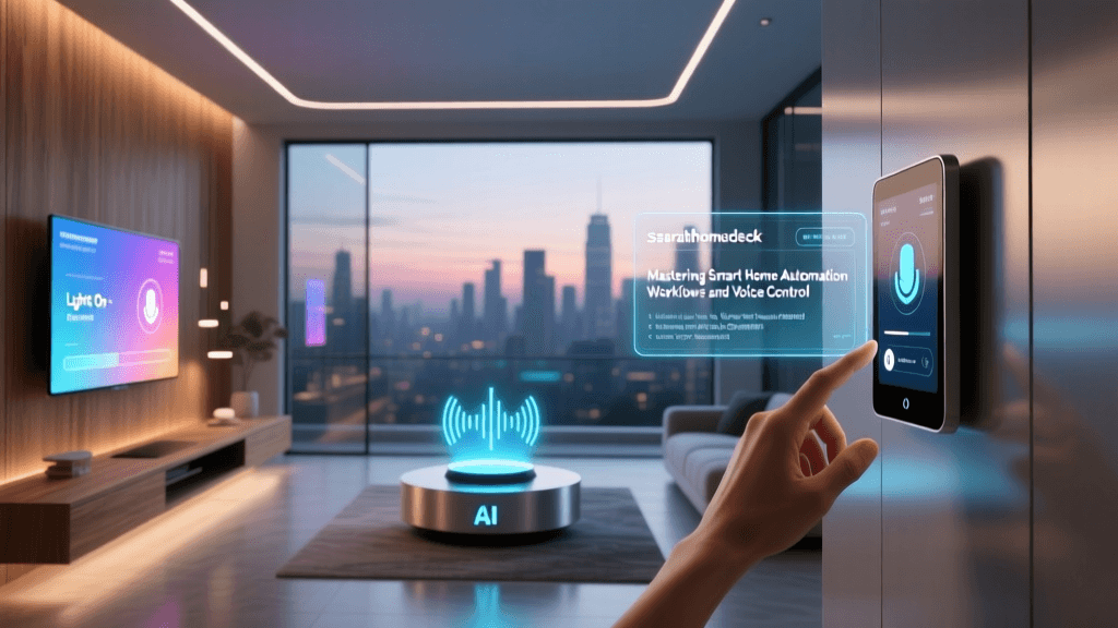Mastering Smart Home Automation Workflows and Voice Control