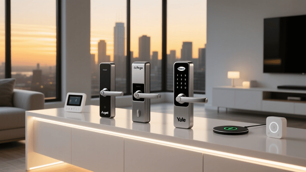 August vs Schlage vs Yale: The Ultimate Smart Lock Showdown