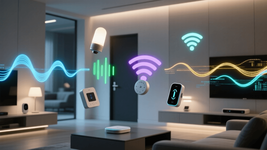 Smart Home Wireless Protocols: Matter, Zigbee, Z-Wave