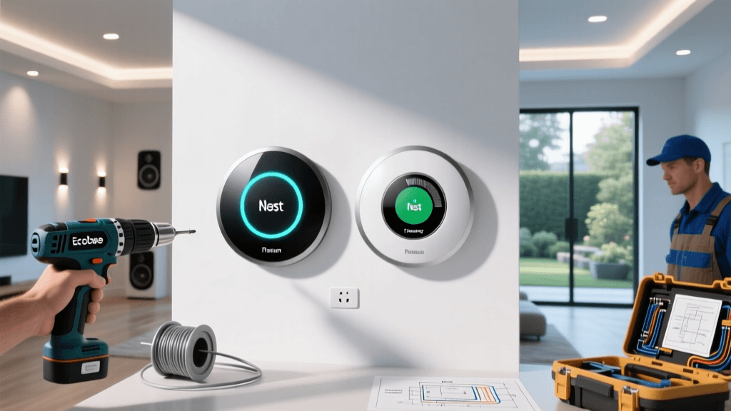 DIY vs Pro: Ecobee Premium vs Nest Learning Thermostat