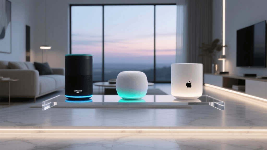 Flagship Smart Speaker Hub Showdown: Echo vs Nest vs HomePod