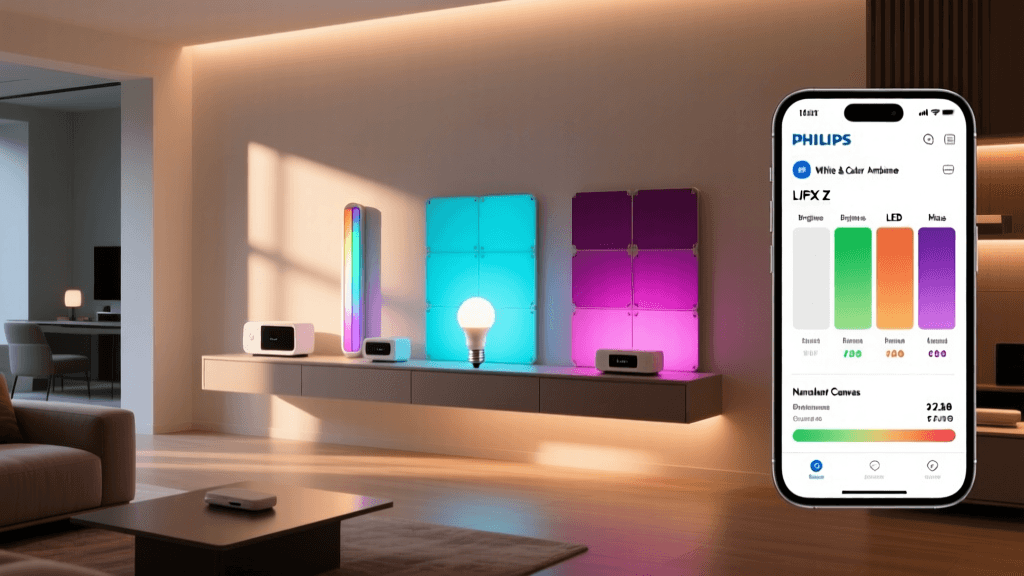 Philips Hue vs LIFX vs Nanoleaf: Ultimate Smart Lighting Guide