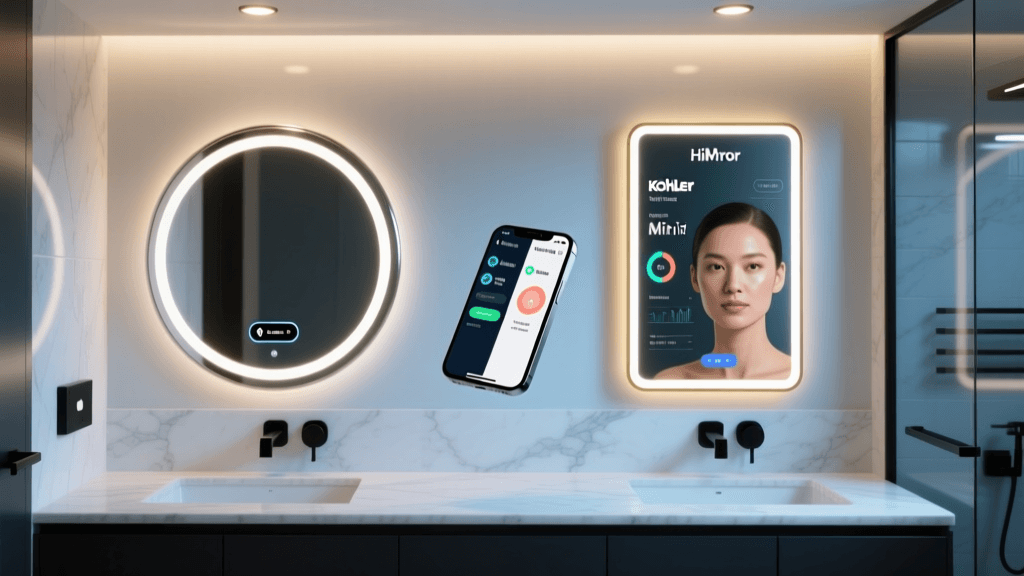 Kohler Verdera Voice vs HiMirror Mini Smart Mirror Showdown