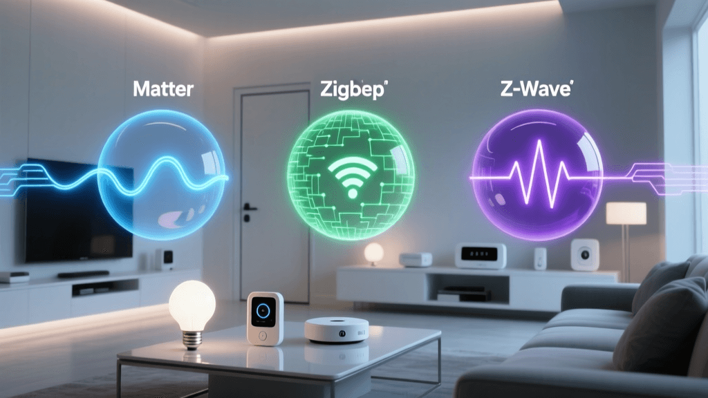 Matter vs Zigbee vs Z-Wave: Best Smart Home Protocol