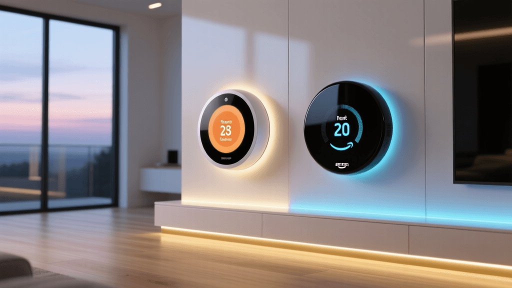 Nest Learning Thermostat vs Amazon Smart Thermostat