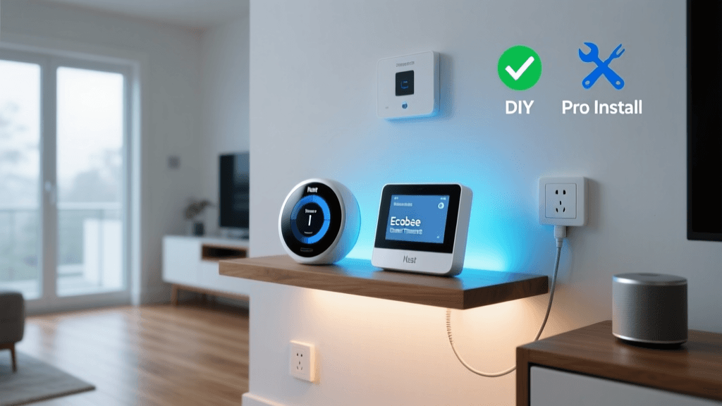 Nest vs Ecobee Thermostat: DIY vs Pro Installation Guide