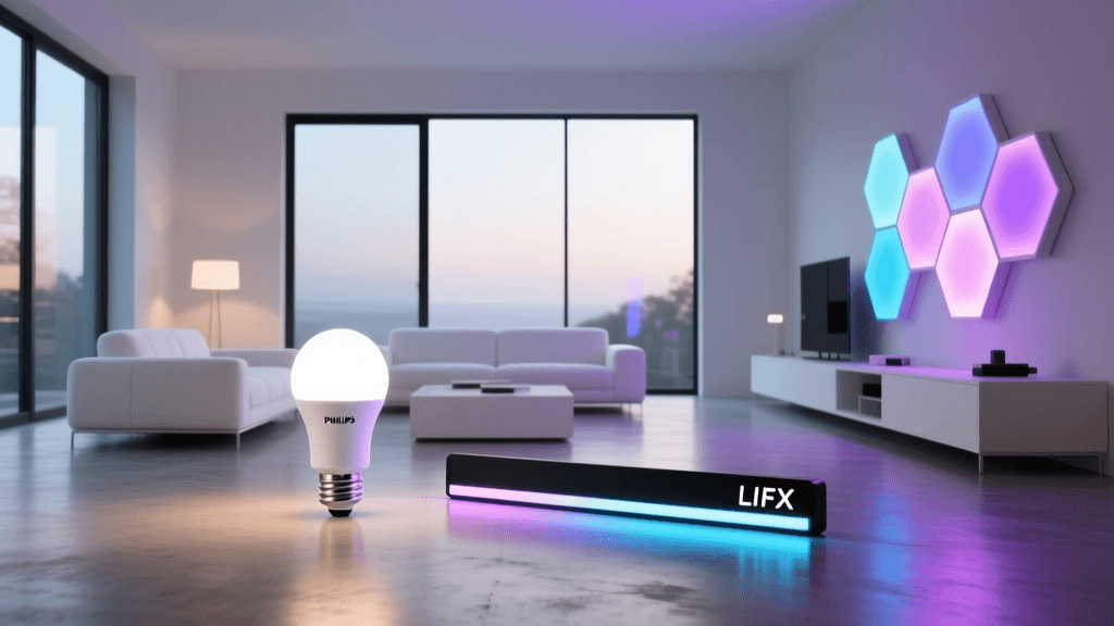 Philips Hue vs LIFX vs Nanoleaf: Smart Lighting Showdown