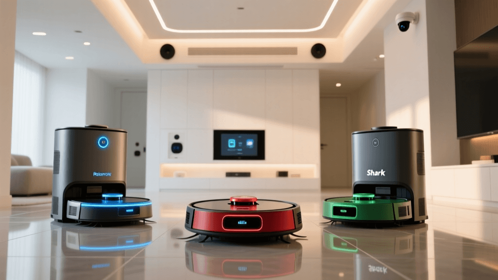 Roborock vs Roomba vs Shark: Flagship Robot Vacuum Showdown