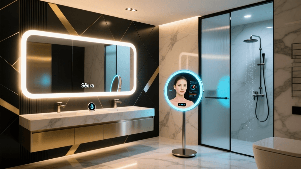 Séura vs HiMirror: Luxury Architectural vs Beauty Tech