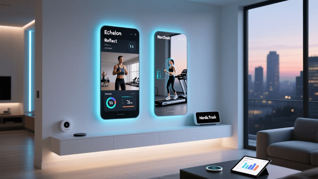 Echelon Reflect vs NordicTrack Vault: Smart Mirror Showdown