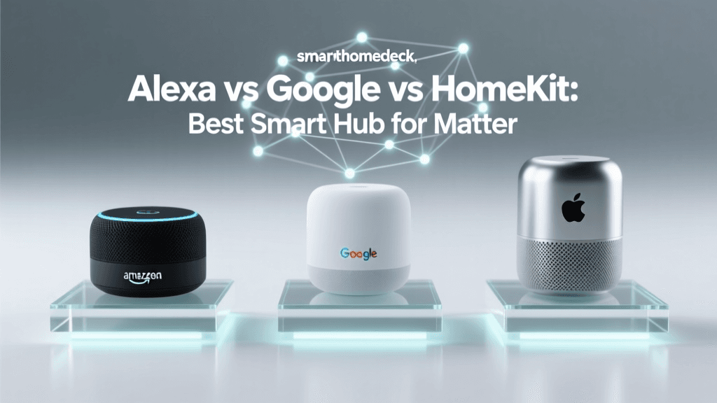 Alexa vs Google vs HomeKit: Best Smart Hub for Matter