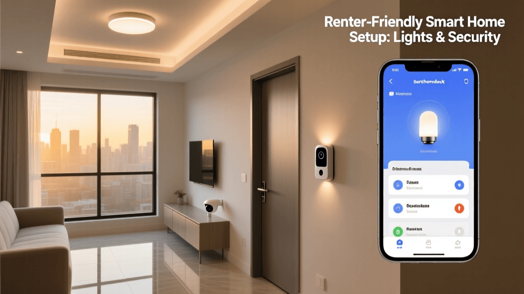 Renter-Friendly Smart Home Setup: Lights & Security