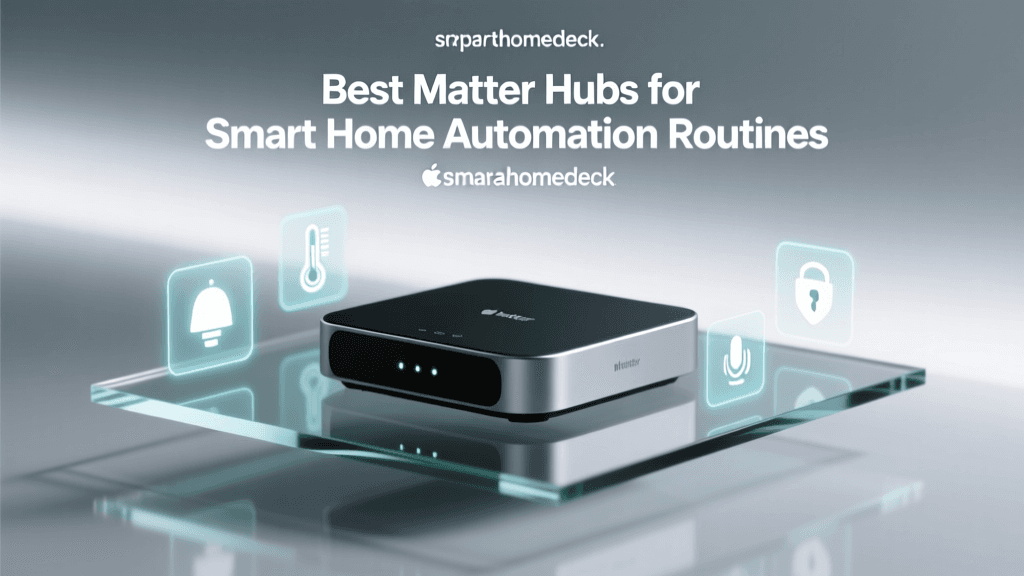 Best Matter Hubs for Smart Home Automation Routines