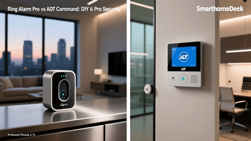 Ring Alarm Pro vs ADT Command: DIY vs Pro Security