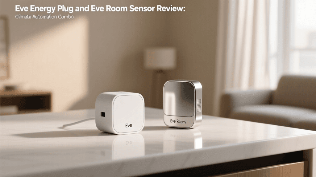 Eve Energy Plug and Eve Room Sensor Review: Climate Automation Combo