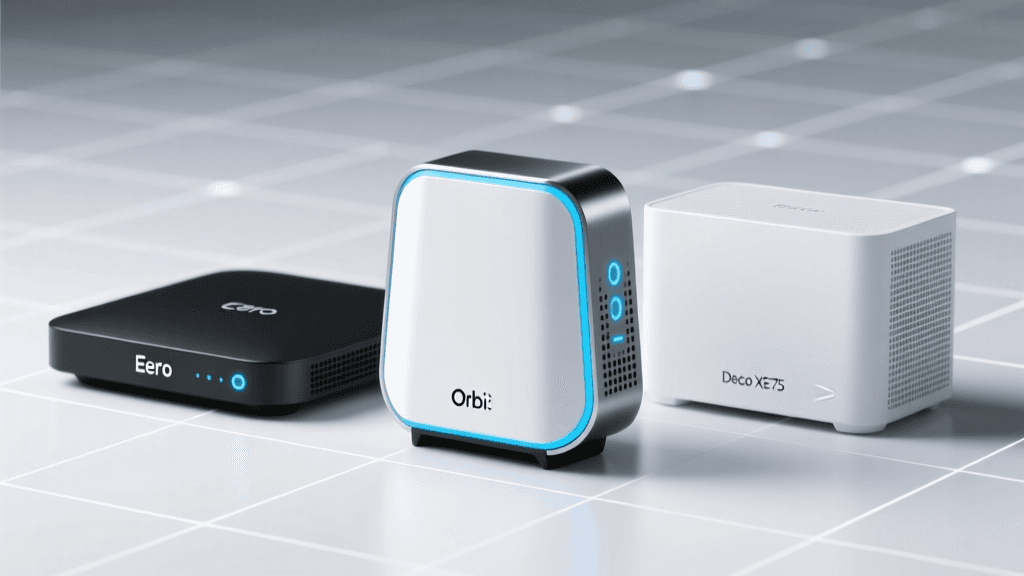 Eero Pro 6E vs Orbi RBKE963 vs Deco XE75: Best Mesh Wi-Fi