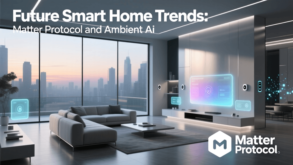 Future Smart Home Trends: Matter Protocol and Ambient AI
