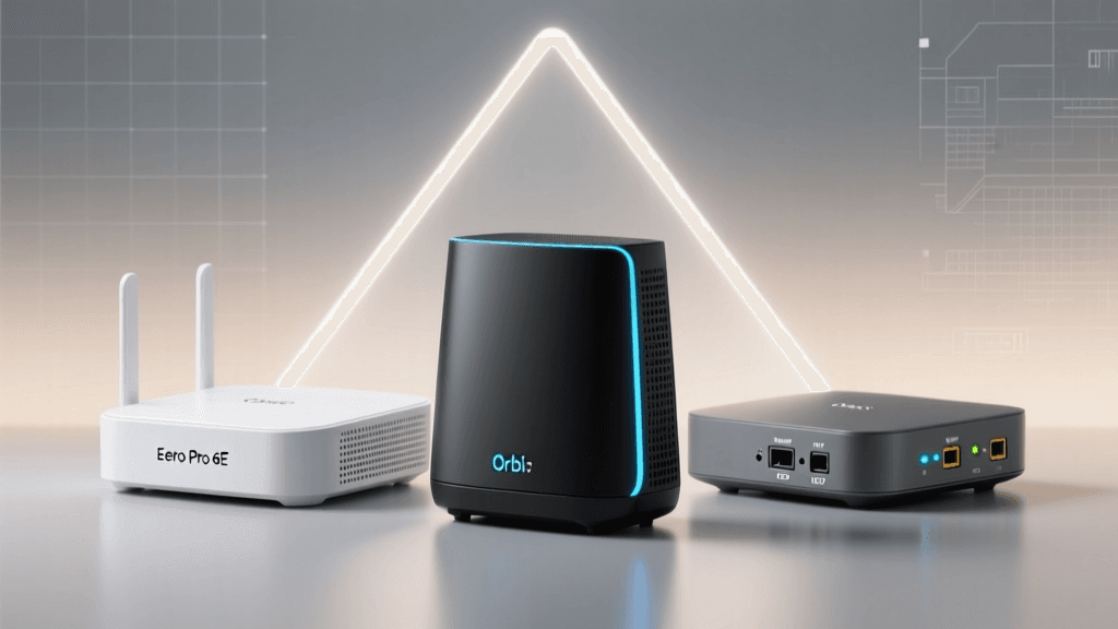 Eero Pro 6E vs Orbi RBKE963 vs Deco XE75 Mesh Review