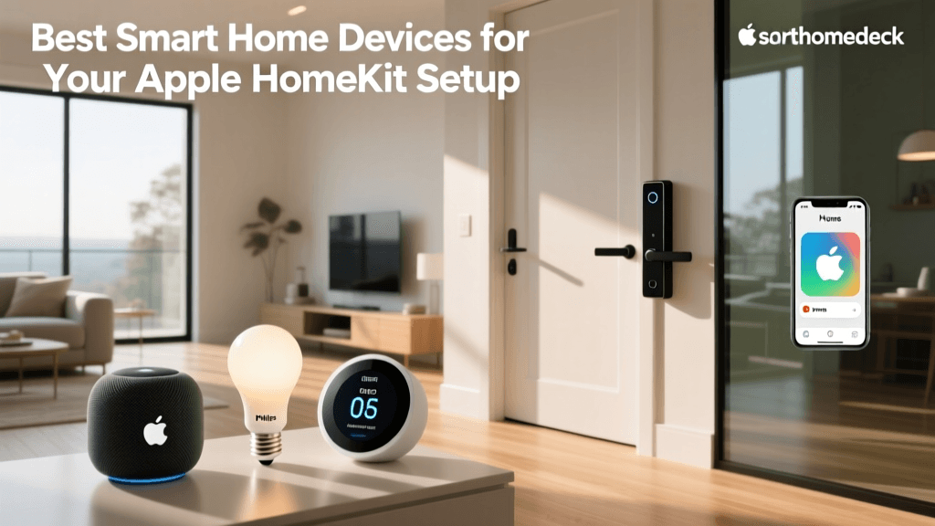 Best Smart Home Devices for Your Apple HomeKit Setup