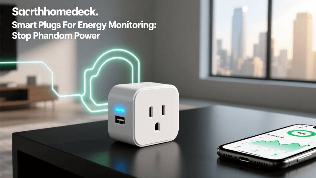 Smart Plugs For Energy Monitoring: Stop Phantom Power