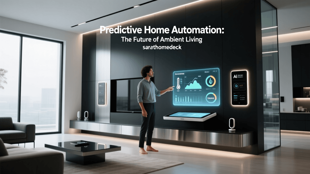 Predictive Home Automation: The Future of Ambient Living