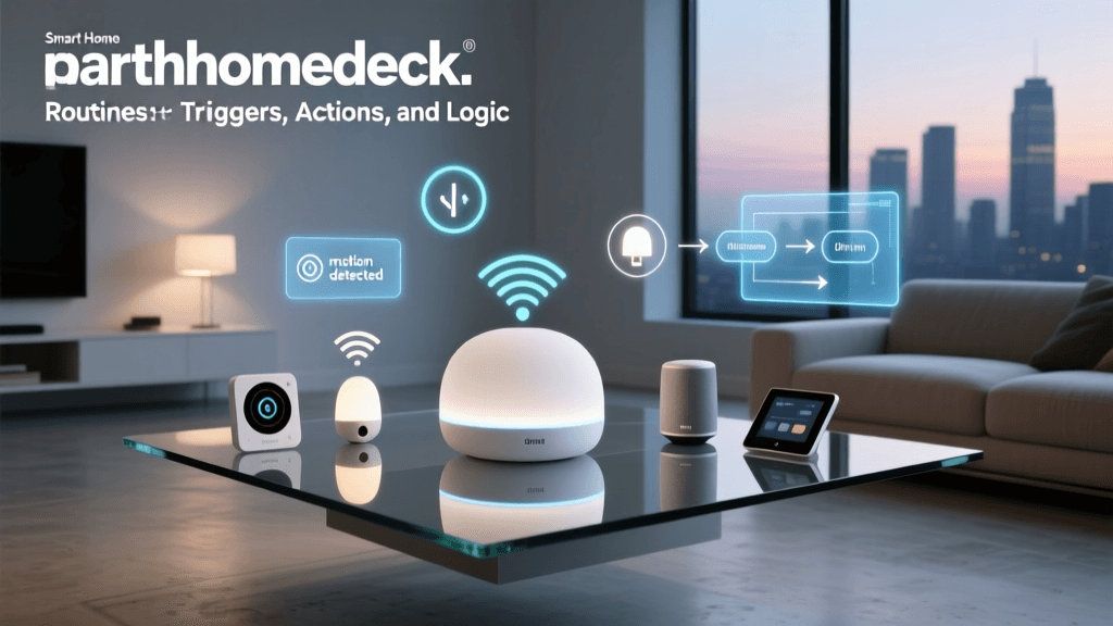 Smart Home Automation Routines: Triggers, Actions, and Logic