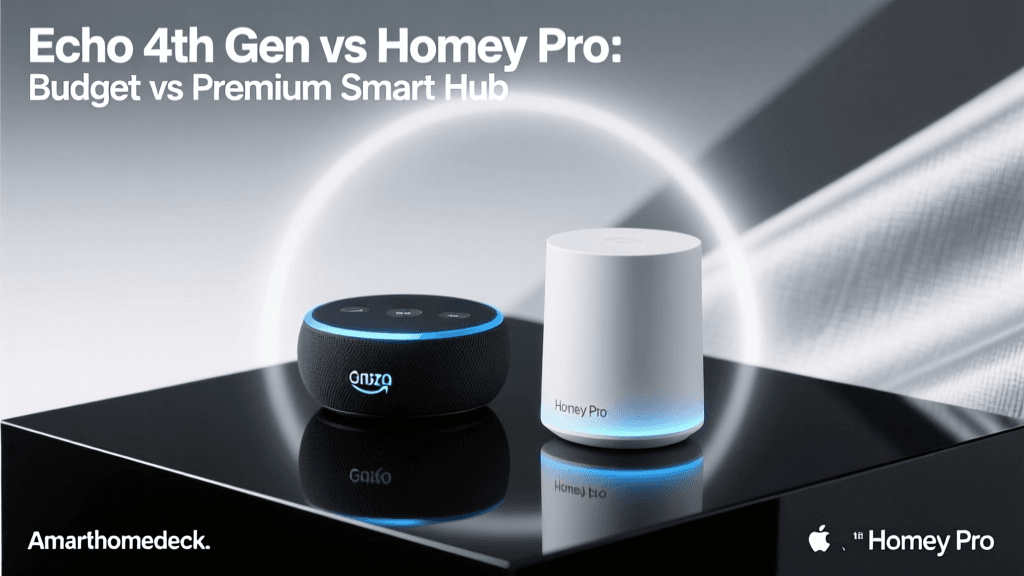 Echo 4th Gen vs Homey Pro: Budget vs Premium Smart Hub