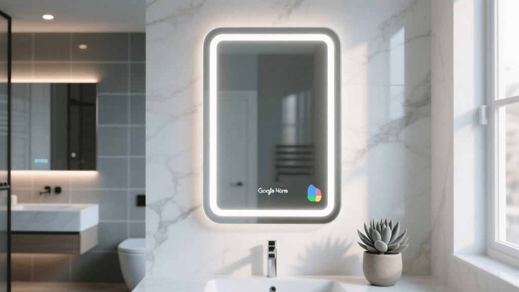 Keonjinn Smart LED Mirror Review: Google Home Compatible