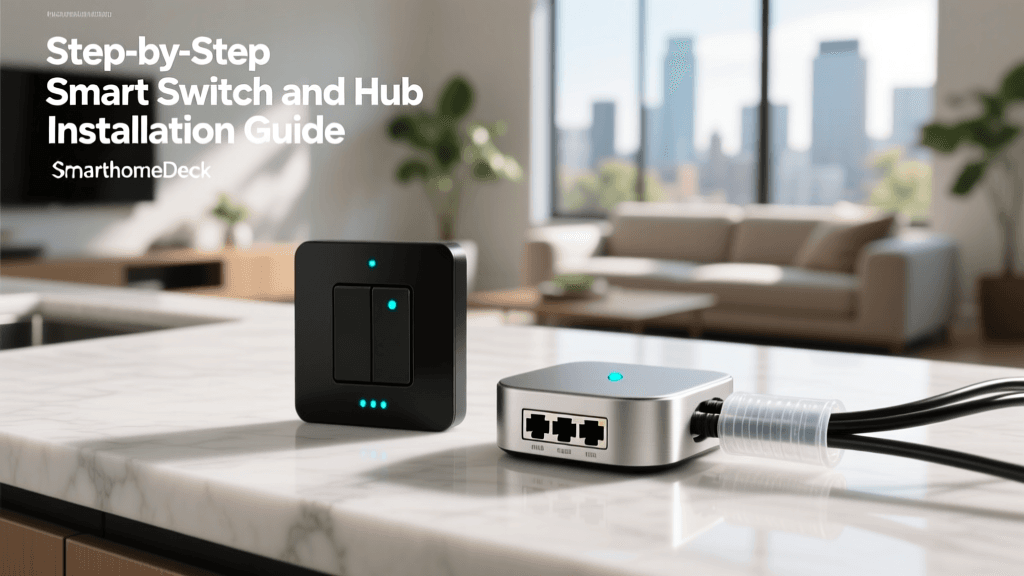 Step-by-Step Smart Switch and Hub Installation Guide