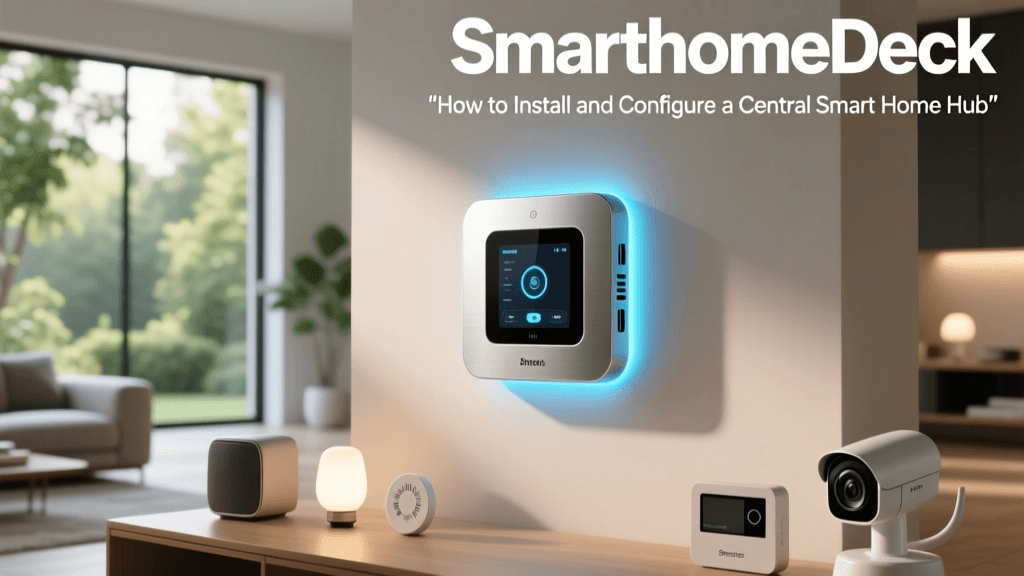 How to Install and Configure a Central Smart Home Hub