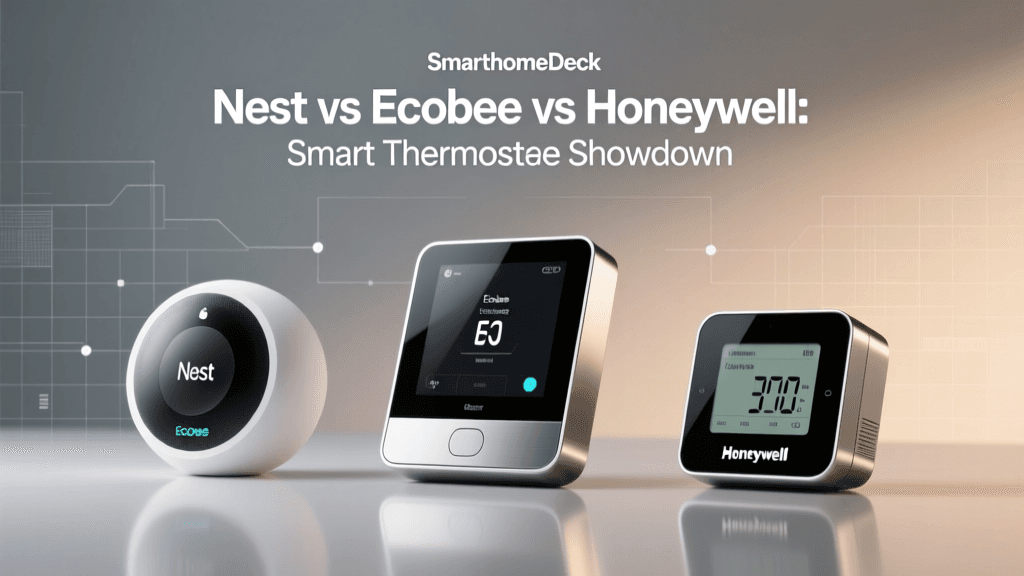 Nest vs Ecobee vs Honeywell: Smart Thermostat Showdown