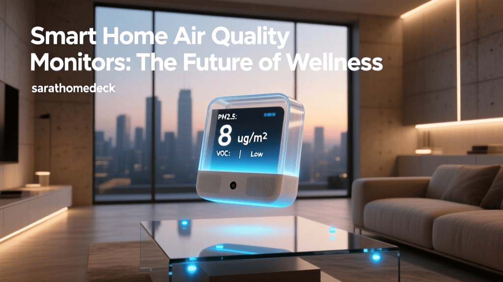 Smart Home Air Quality Monitors: The Future of Wellness