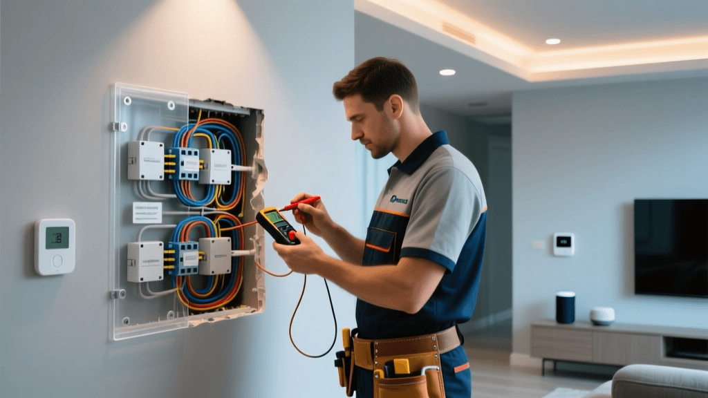 Smart Home Wiring Troubleshooting: When to Call an Electrician