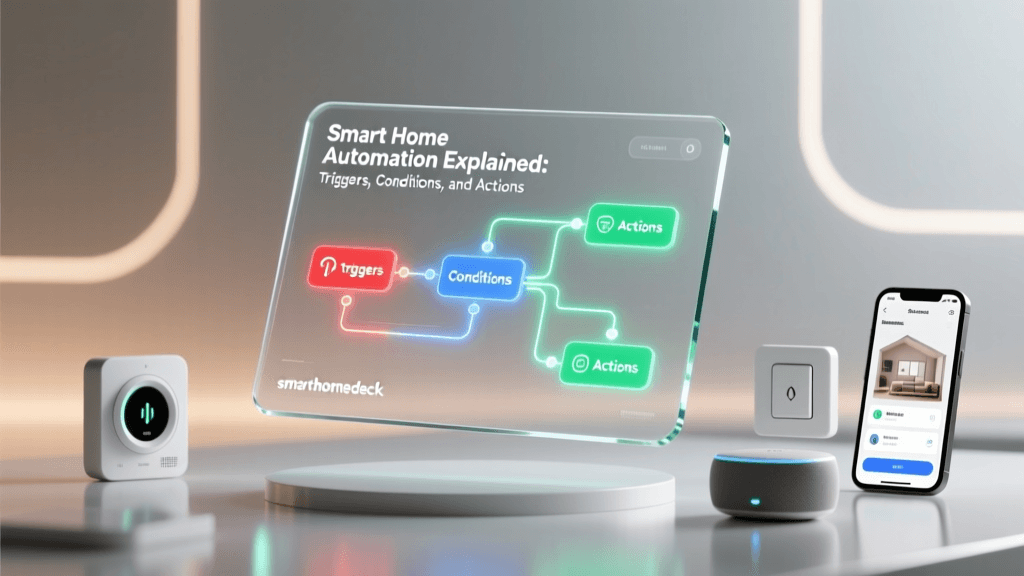 Smart Home Automation Explained: Triggers, Conditions, and Actions