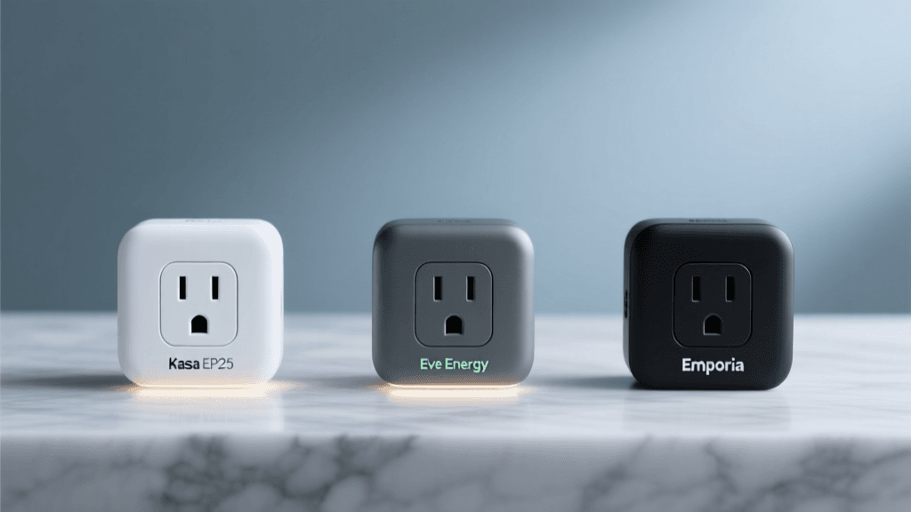 Smart Plug Power Draw Test: Kasa EP25 vs Eve Energy vs Emporia