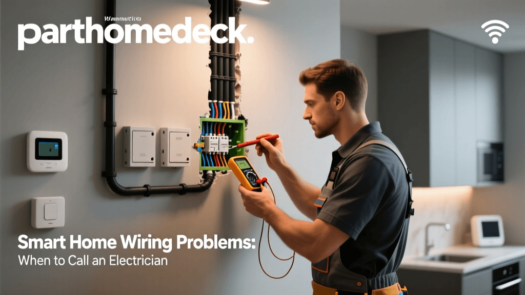 Smart Home Wiring Problems: When to Call an Electrician