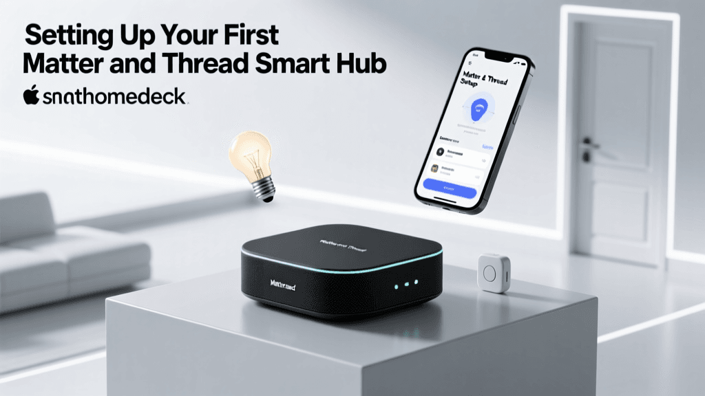 Setting Up Your First Matter and Thread Smart Hub