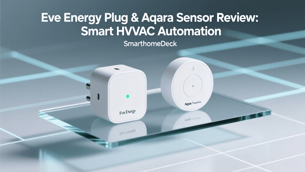Eve Energy Plug & Aqara Sensor Review: Smart HVAC Automation